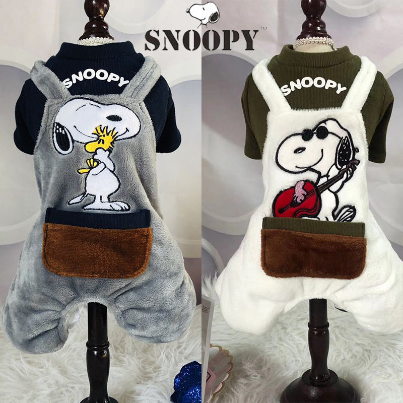 Snoopy pet dog clothes for small dogs