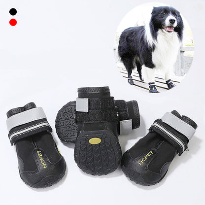 Reflective Dog Shoes Sneaker Waterproof boots