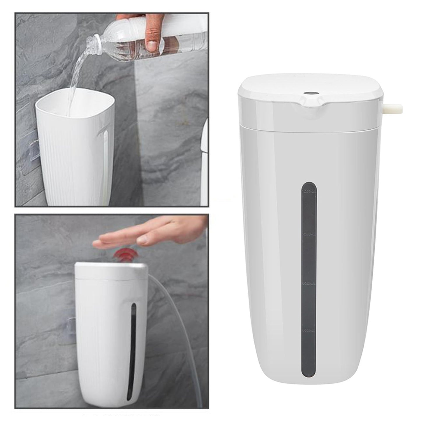 Automatic Foam Soap Dispenser for Toilet Bowl Cleaning