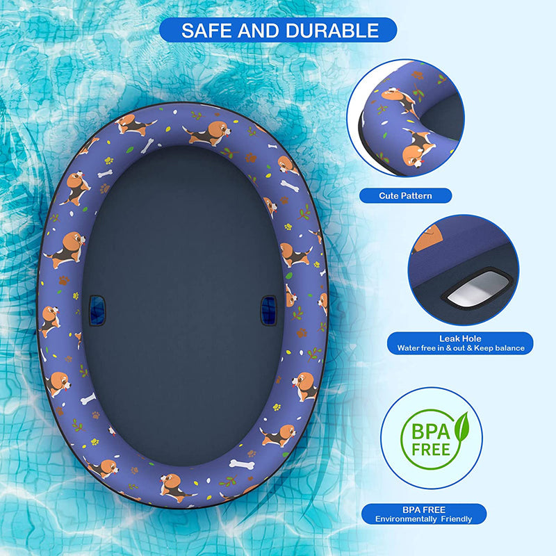 Inflatable Raft Dog Floating Row Bed – Lafayette Direct