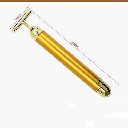 1pcs 24k Gold Thin Face Stick Roller Slimming Massage Stick